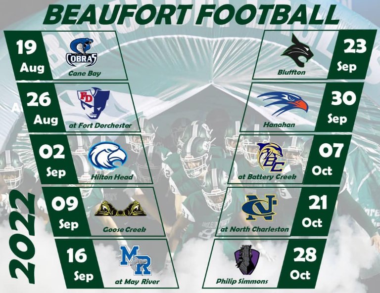 2022 BEAUFORT FOOTBALL SCHEDULE.jpg